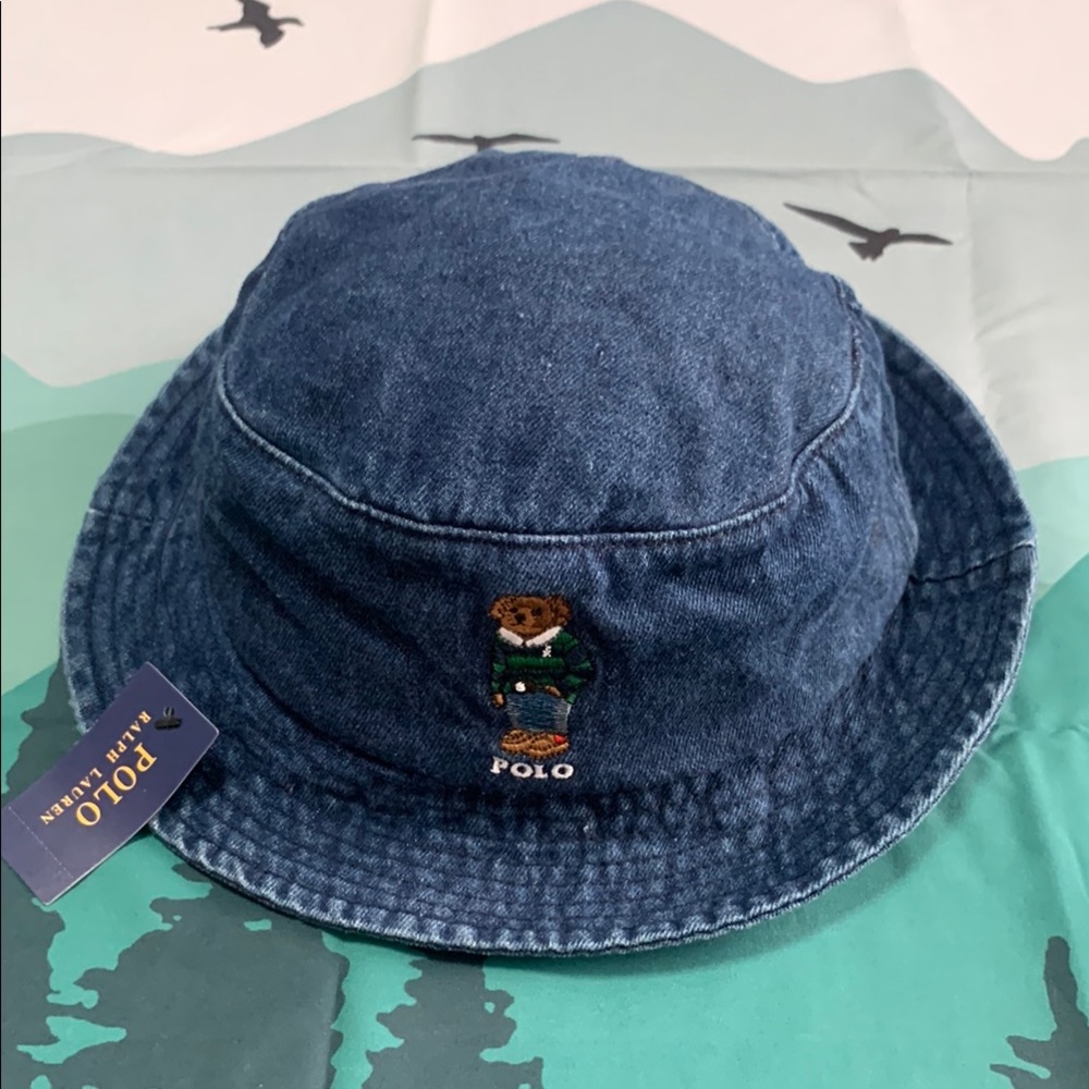 Polo by Ralph Lauren Blue Bucket Hat